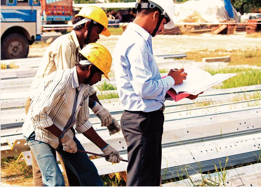 Tagging-of-transmission-tower-members