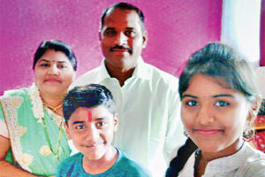 Dhanaji Hariba Mangude-Family