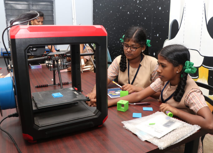 Govt Hr Sec School in Chennai- L&T Construction